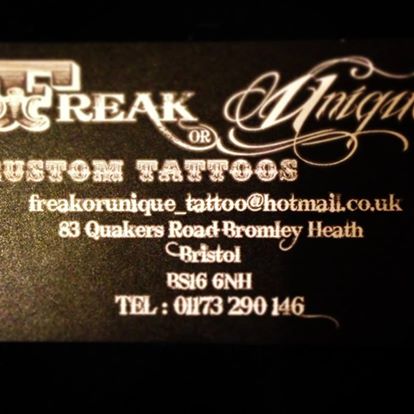 FreakOrUniqueTattoo