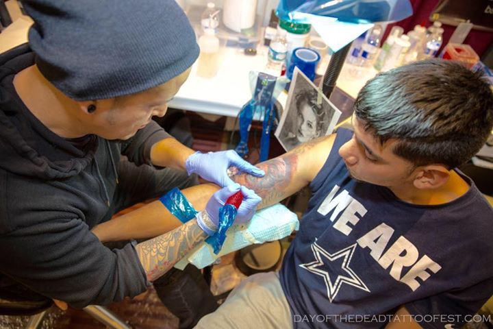 Dayofthedeadtattoofestandbikeshow