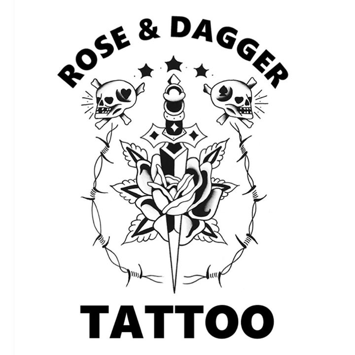 roseanddaggertattoo