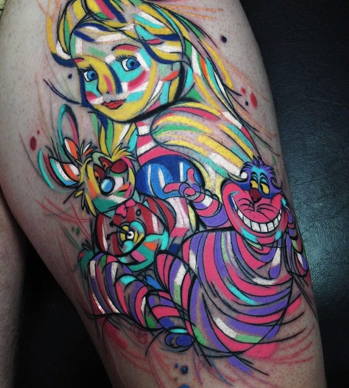 Alice in Wonderland piece by Sebastian Barone