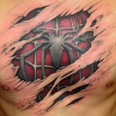 cool-spiderman-chest-tattoo_400x400